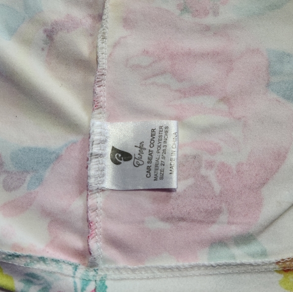 Floral Infant carseat cover - Picture 2 of 3